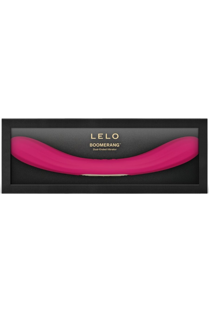 LELO - BOOMERANG VIBRATORE A DOPPIA ENDA CERISE