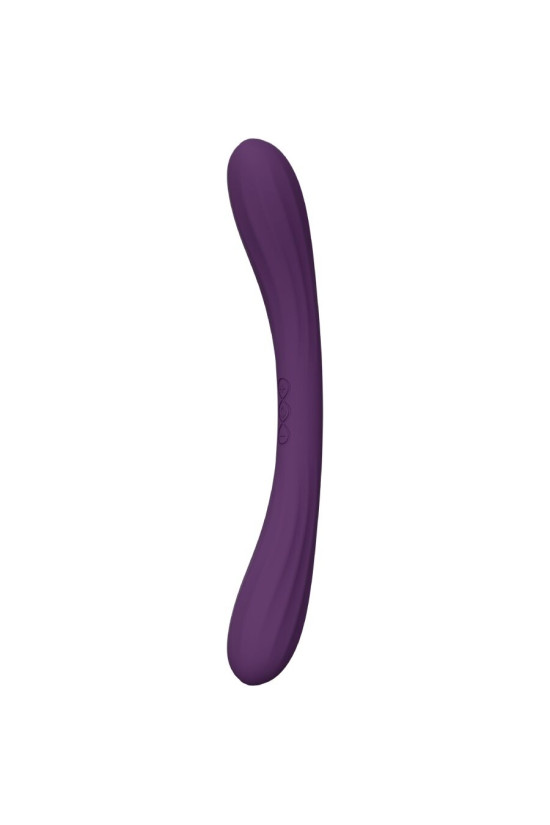 LELO - BOOMERANG VIBRATORE A DOPPIA ESTREMITÀ VIOLA