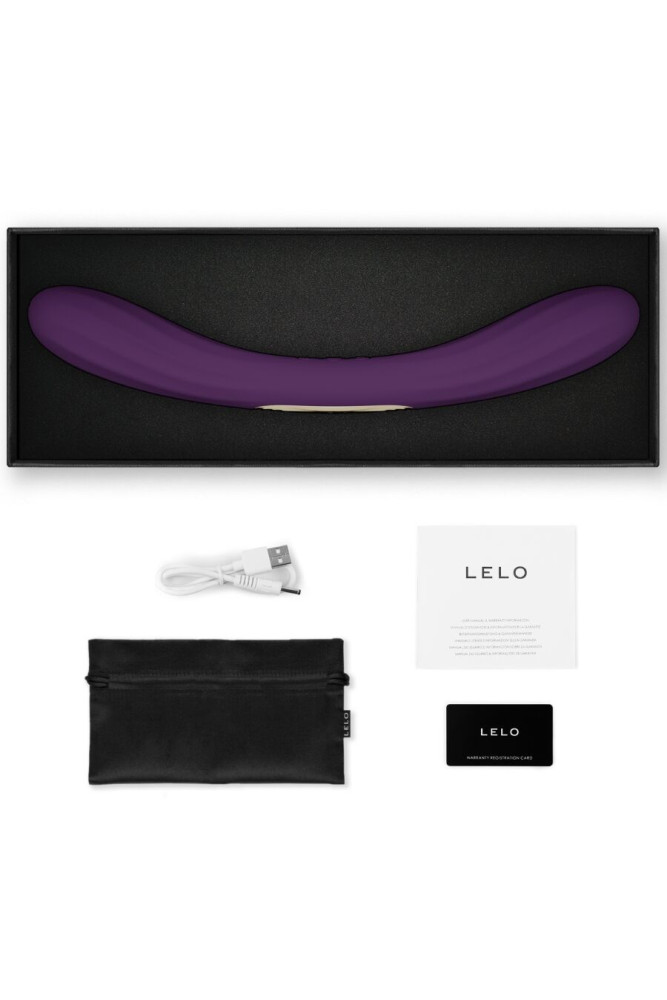LELO - BOOMERANG VIBRATORE A DOPPIA ESTREMITÀ VIOLA