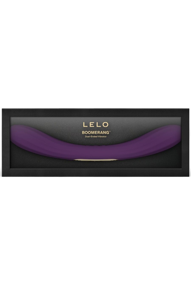 LELO - BOOMERANG VIBRATORE A DOPPIA ESTREMITÀ VIOLA