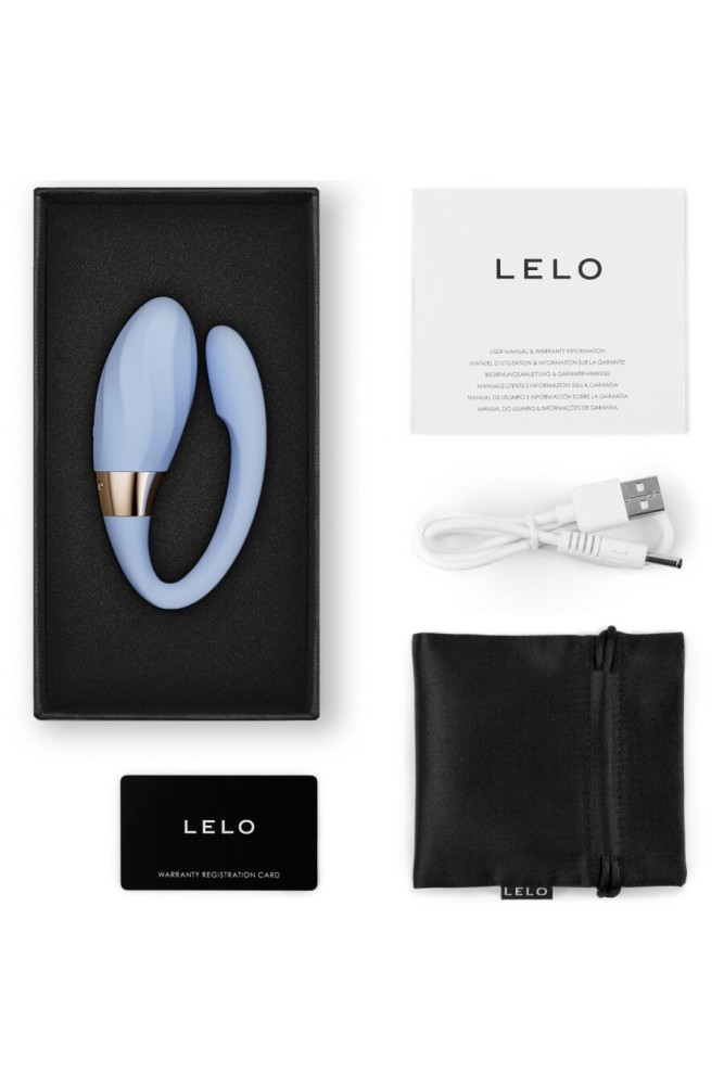 LELO - TIANI VIBRATORE A COPPIE TWIST IN SCHIUMA