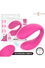 INTENSE - NORA STIMOLATORE VIBRANTE A MORSETTO ROSA