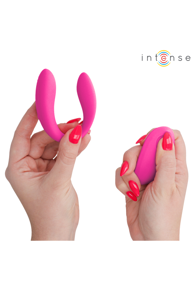 INTENSE - NORA STIMOLATORE VIBRANTE A MORSETTO ROSA