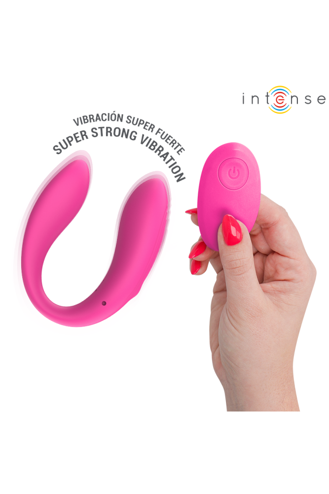 INTENSE - NORA STIMOLATORE VIBRANTE A MORSETTO ROSA