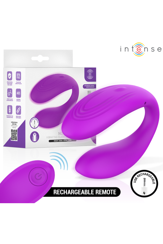 INTENSE - NORA STIMOLATORE VIBRANTE A MORSETTO VIOLA