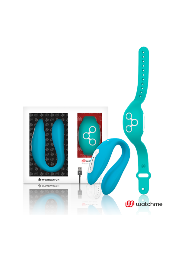 WEARWATCH - VIBRATORE WATCHME A DOPPIA TECNOLOGIA INDIGO/ACQUA DI MARE