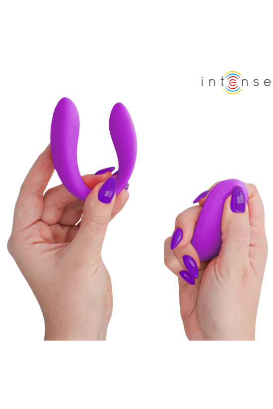 INTENSE - NORA STIMOLATORE VIBRANTE A MORSETTO VIOLA