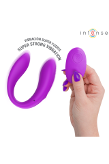 INTENSE - NORA STIMOLATORE VIBRANTE A MORSETTO VIOLA