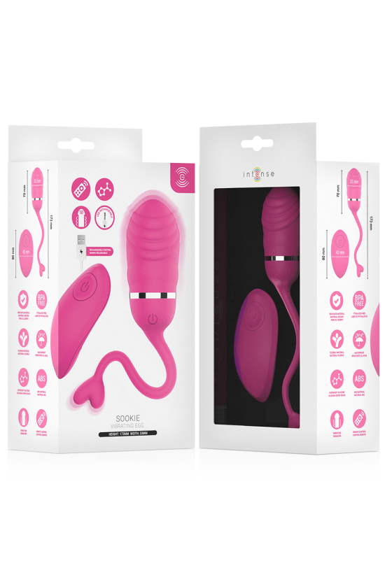 INTENSE - SOOKIE UOVO VIBRANTE CON TELECOMANDO ROSA