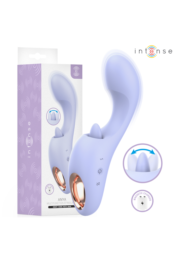 INTENSE - ANYA STIMOLATORE DI VIBRAZIONE E MOVIMENTO MULTIFUNZIONE