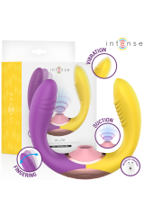 INTENSE - WILLOW  STIMOLATORE A VIBRAZIONE E ASPIRAZIONE 3 IN 1