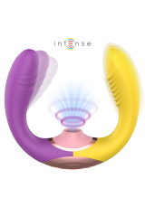 INTENSE - WILLOW  STIMOLATORE A VIBRAZIONE E ASPIRAZIONE 3 IN 1