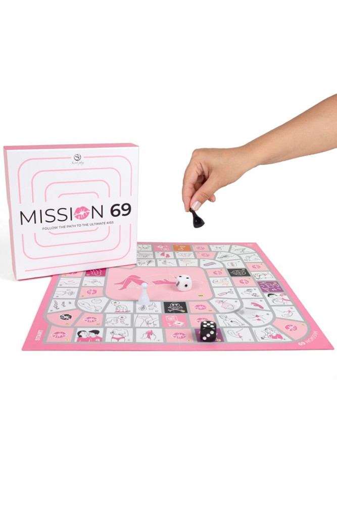SECRET PLAY - GIOCO DA TAVOLO PER COPPIE "MISSION 69"