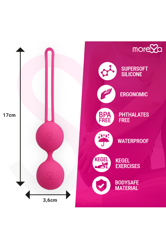 MORESSA - OSIAN TRE PREMIUM SILICONE ROSA