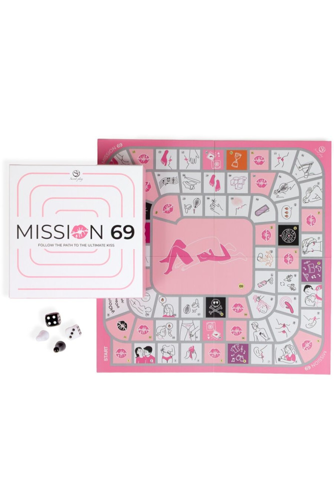SECRET PLAY - GIOCO DA TAVOLO PER COPPIE "MISSION 69"