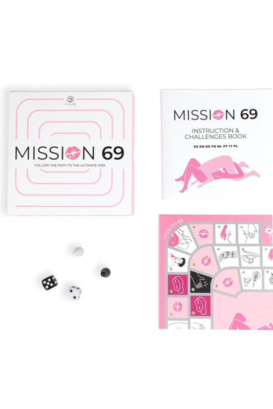 SECRET PLAY - GIOCO DA TAVOLO PER COPPIE "MISSION 69"