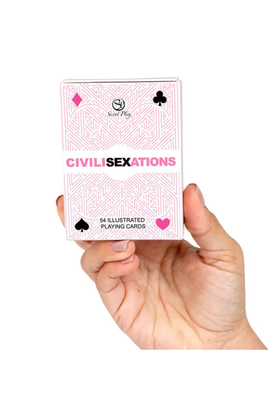 SECRET PLAY - GIOCO DI CARTE PER COPPIE "CIVILISEXATIONS"