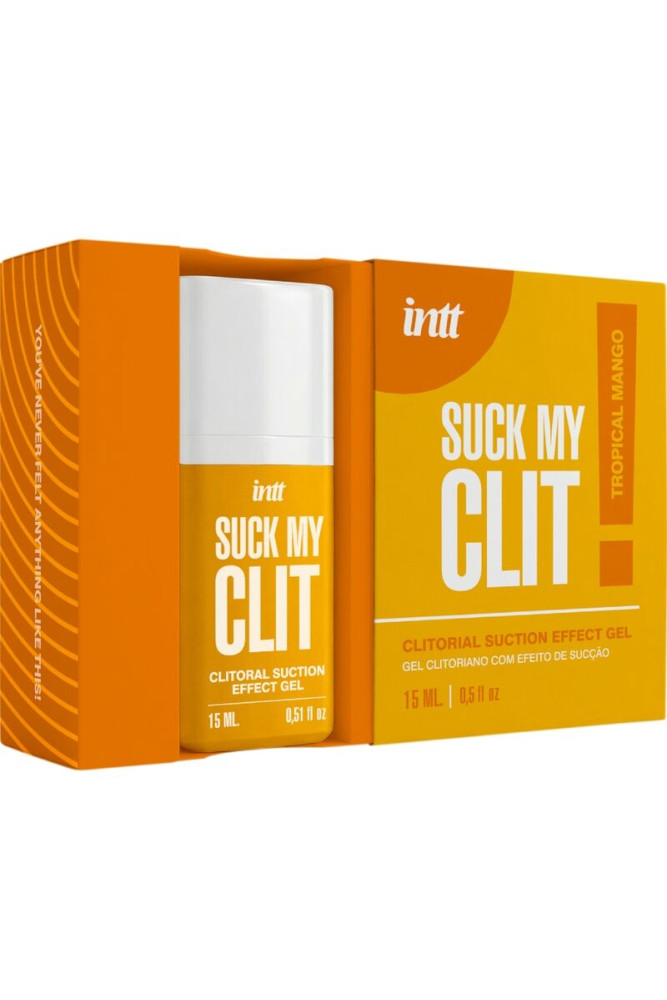 INTT - SUCK MY CLIT GEL EFFETTO ASPIRAZIONE MANGO TROPICALE 15 ML