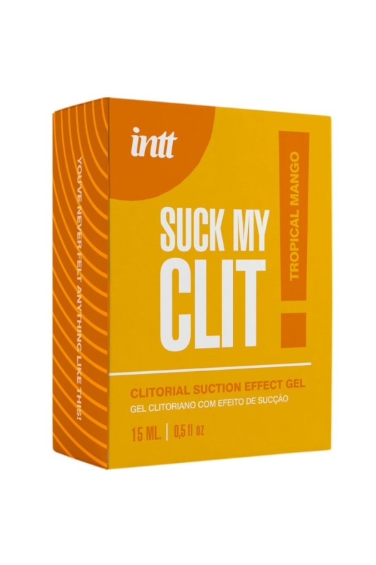 INTT - SUCK MY CLIT GEL EFFETTO ASPIRAZIONE MANGO TROPICALE 15 ML