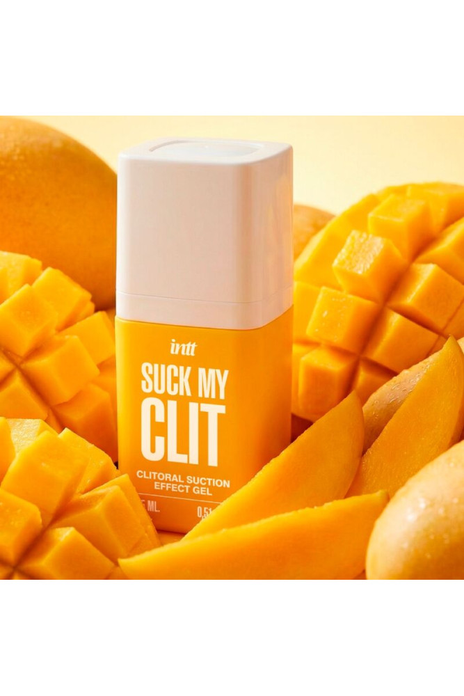 INTT - SUCK MY CLIT GEL EFFETTO ASPIRAZIONE MANGO TROPICALE 15 ML