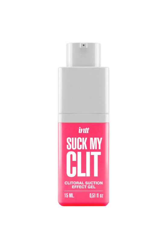 INTT - SUCK MY CLIT GEL EFFETTO ASPIRAZIONE FRAGOLA SELVAGGIA 15 ML
