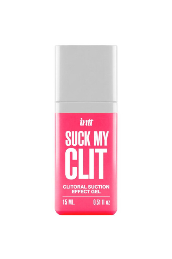INTT - SUCK MY CLIT GEL EFFETTO ASPIRAZIONE FRAGOLA SELVAGGIA 15 ML