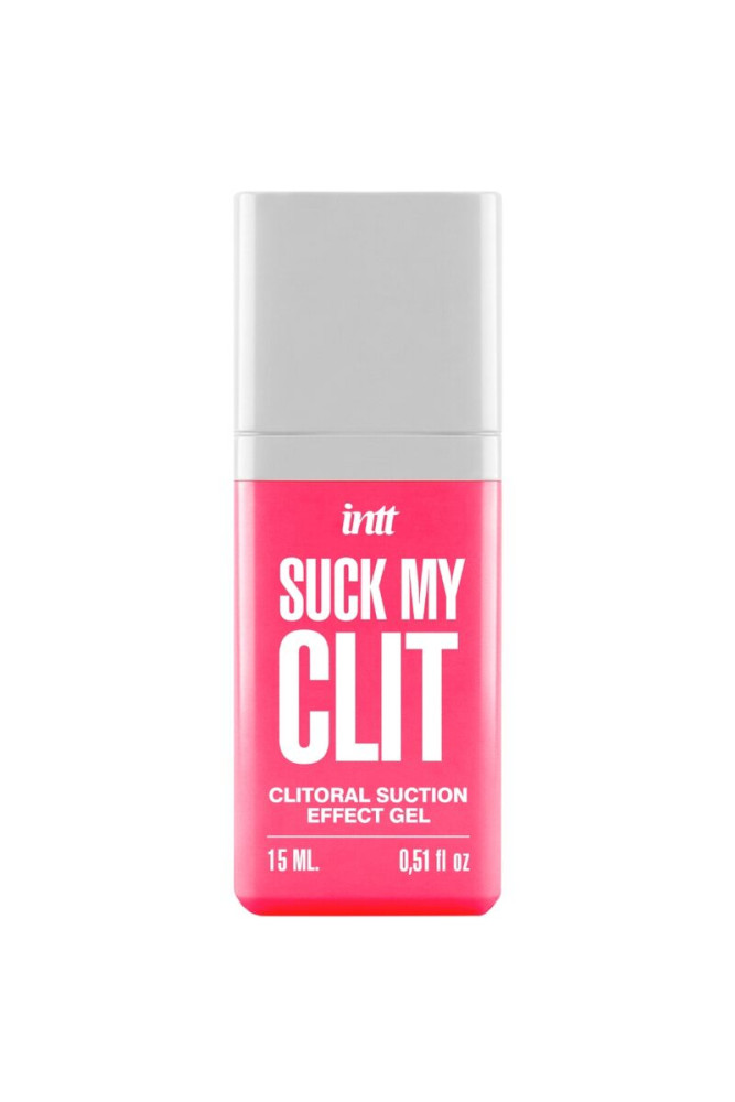 INTT - SUCK MY CLIT GEL EFFETTO ASPIRAZIONE FRAGOLA SELVAGGIA 15 ML