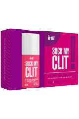 INTT - SUCK MY CLIT GEL EFFETTO ASPIRAZIONE FRAGOLA SELVAGGIA 15 ML