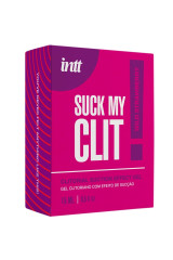 INTT - SUCK MY CLIT GEL EFFETTO ASPIRAZIONE FRAGOLA SELVAGGIA 15 ML