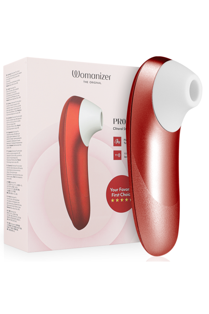 WOMANIZER - STIMOLATORE CLITORIDEO PRO VIBRANTE BORDEAUX
