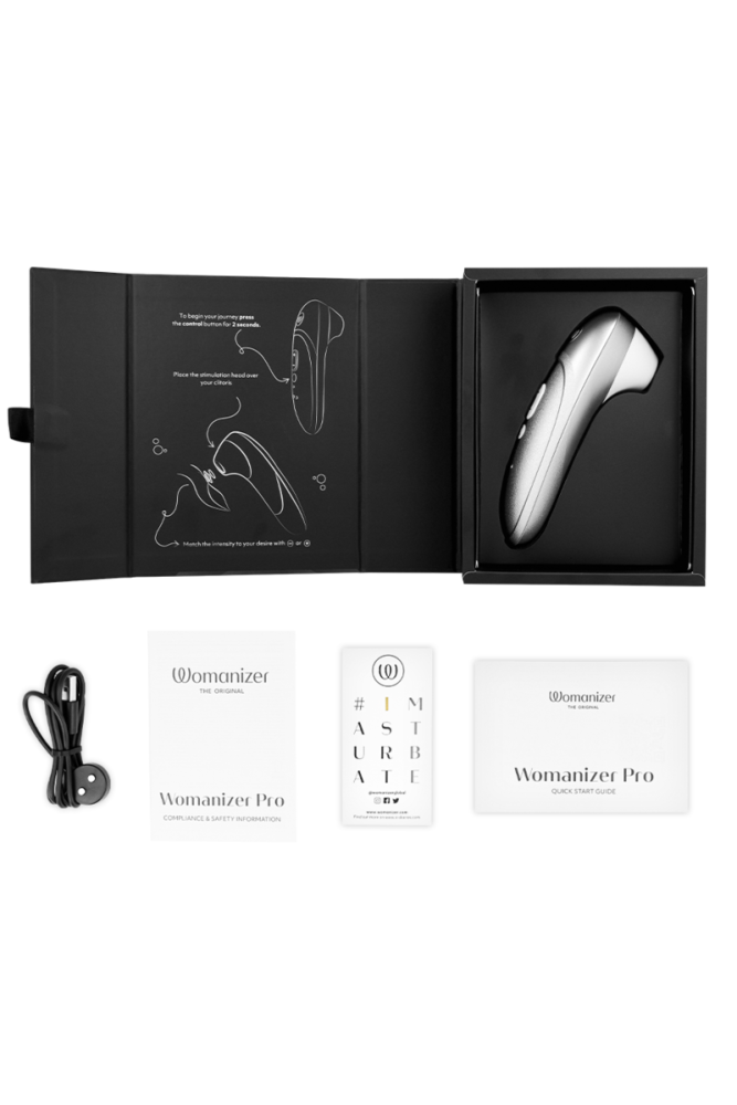 WOMANIZER - STIMOLATORE CLITORIDEO PRO VIBRANTE