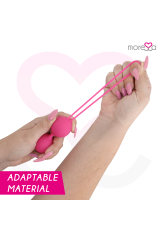 MORESSA - SET OSIAN PREMIUM SILICONE ROSA (Osian One - 51 g | Osian Two - 101 g | Osian Three 85 g)