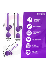 MORESSA - OSIAN SET PREMIUM IN SILICONE LILLA