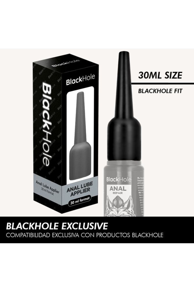 BLACK HOLE - APPLICATORE LUBRIFICANTE ANALE TAGLIA S 30 ML