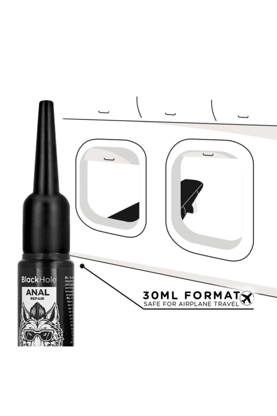 BLACK HOLE - APPLICATORE LUBRIFICANTE ANALE TAGLIA S 30 ML