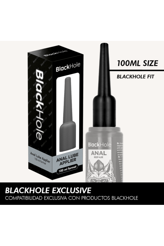 BLACK HOLE - APPLICATORE LUBRIFICANTE ANALE TAGLIA L 100 ML