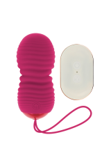 OHMAMA - UOVO TELECOMANDO 7 MODALITÀ SU E GIÙ ROSA