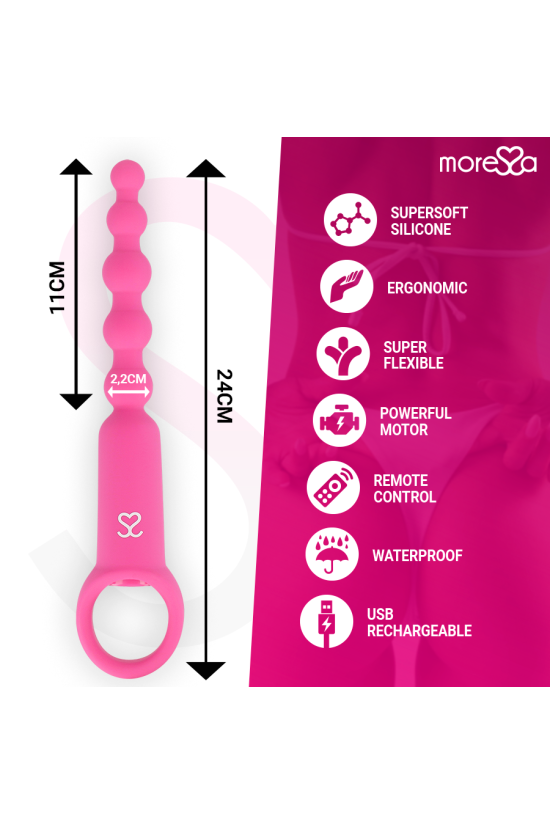 MORESSA - RONIE REMOTE CONTROL PIACERE ANALE ROSA