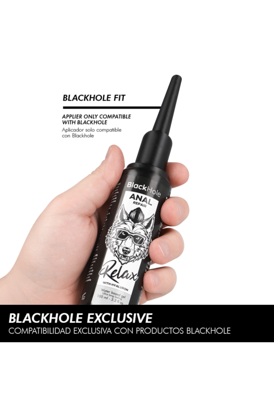 BLACK HOLE - APPLICATORE LUBRIFICANTE ANALE TAGLIA L 100 ML
