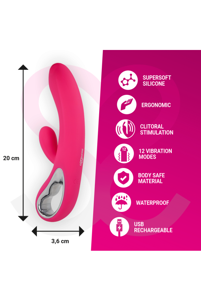 MORESSA - TROY PREMIUM SILICONE RICARICABILE
