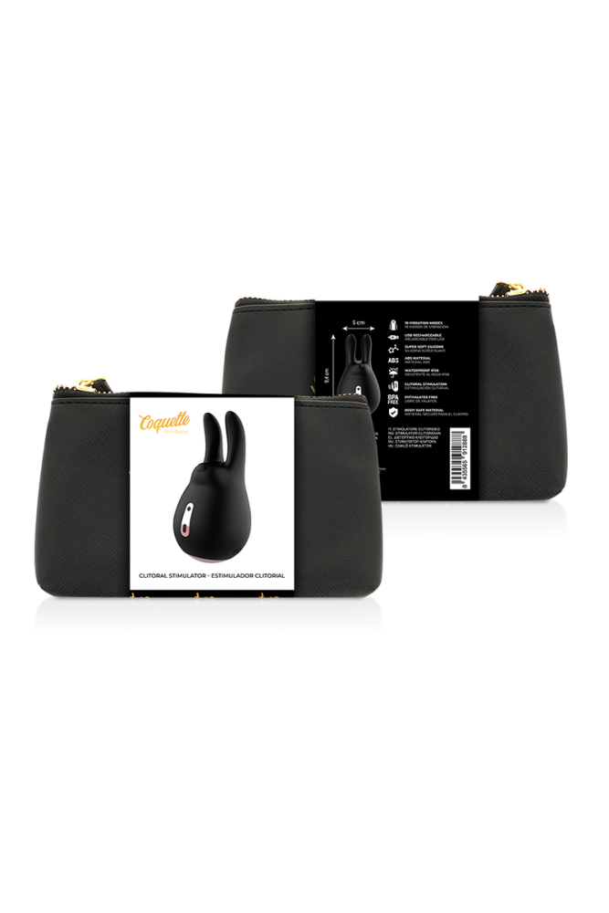 COQUETTE CHIC DESIRE - STIMOLATORE CLITORIALE NERO/ORO