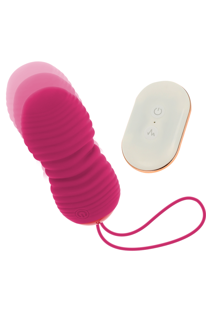 OHMAMA - UOVO TELECOMANDO 7 MODALITÀ SU E GIÙ ROSA