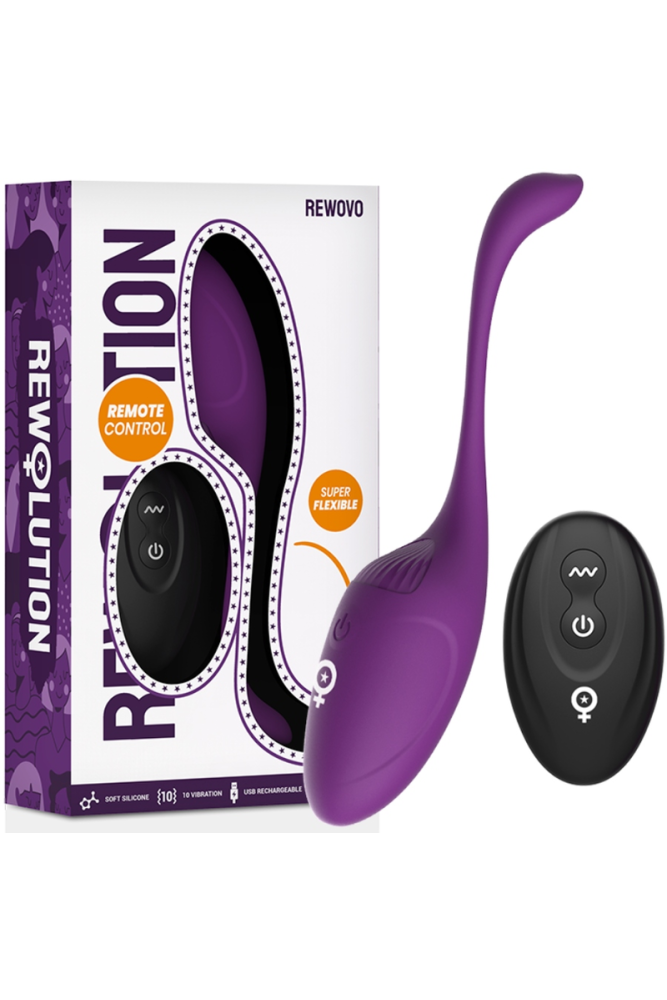 REWOLUTION - REWOVO VIBRATORE UOVO TELECOMANDO