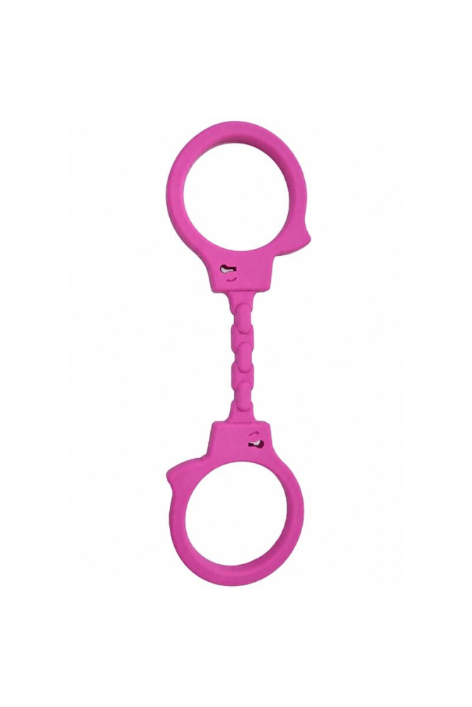DIABLO PICANTE - MANETTE IN SILICONE FUCSIA
