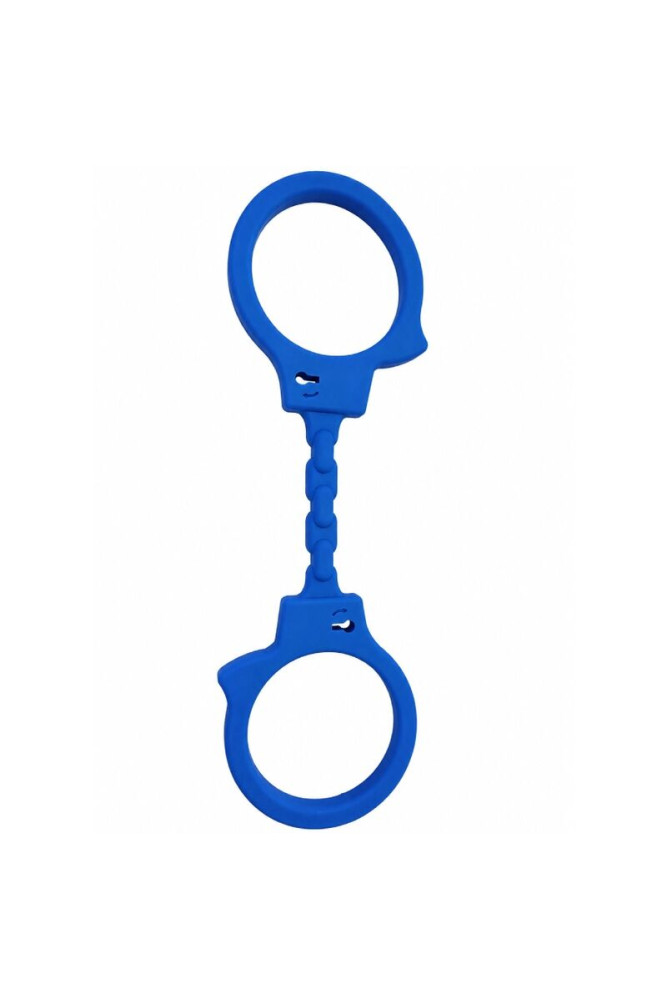 DIABLO PICANTE - MANETTE IN SILICONE BLU