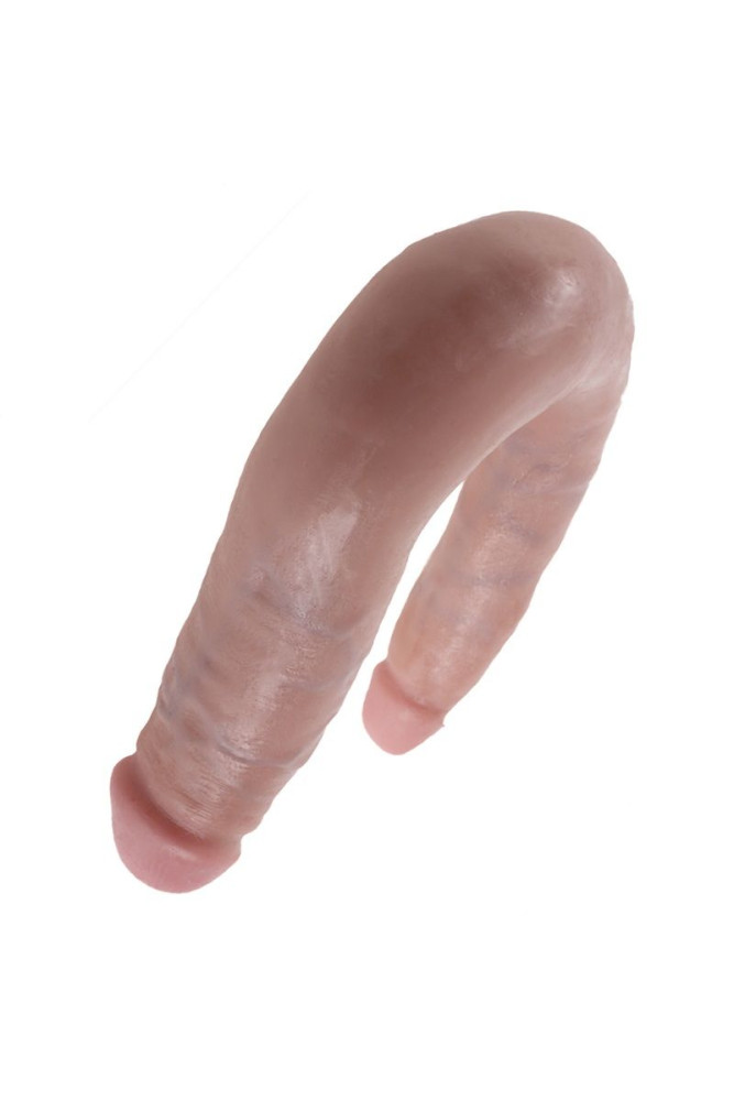 KING COCK - DILDO DOPPIA PENETRAZIONE 12.7 CM NATURALE