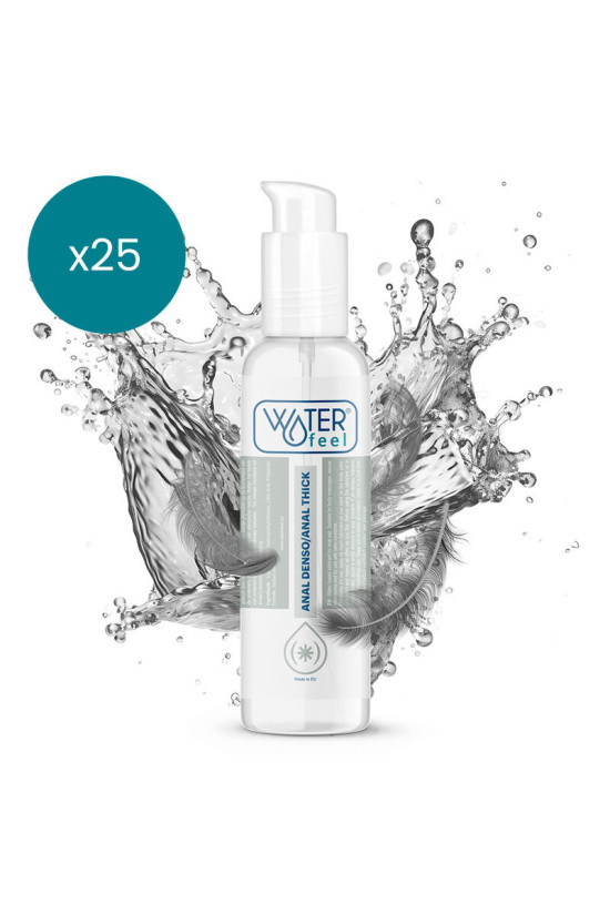 WATERFEEL - LUBRIFICANTE ANALE 150 ML CONFEZIONE 25 UNITÀ