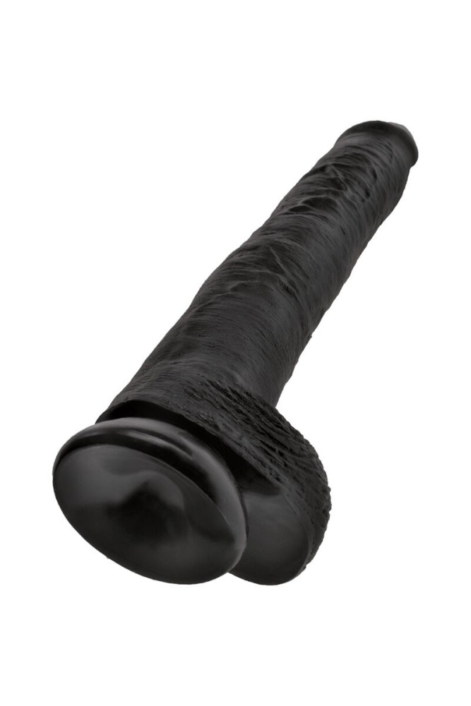 KING COCK - PENE REALISTICO CON SFERE 30.5 CM NERO