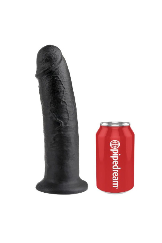 KING COCK - 10 DILDO NERO 25 CM