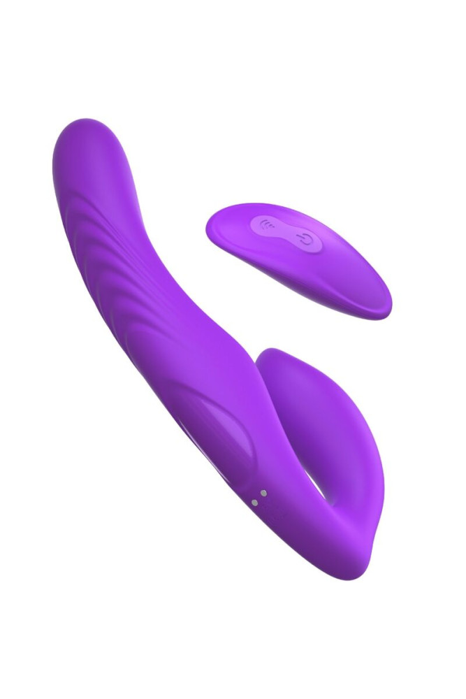 FANTASY FOR HER - VIBRATORE A DOPPIA PENETRAZIONE TELECOMANDO 9 LIVELLI VIOLA